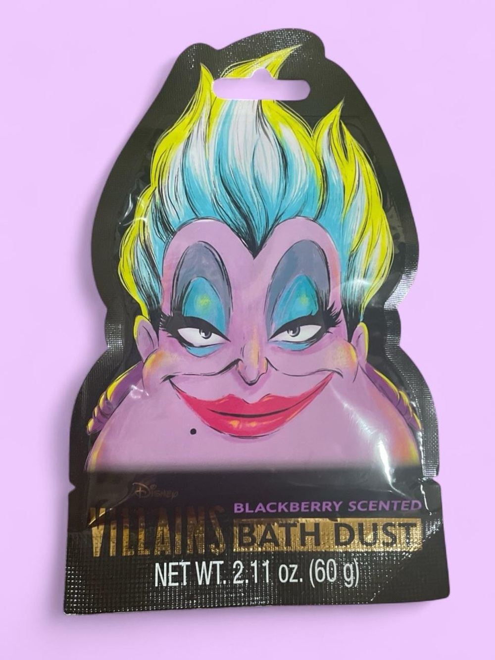 Disney Villains Blackberry Bath Dust - Purple & Black